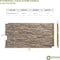 Ekena Millwork Canyon Ridge Stacked Stone, StoneWall Faux Stone Siding Panel PNU24X48CNCD - alternate 4